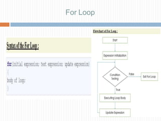 For Loop
 