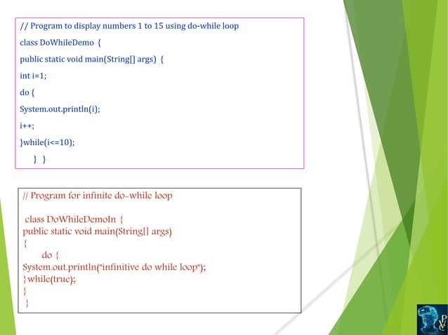Control statements in java | PPTX | Programming Languages | Computing
