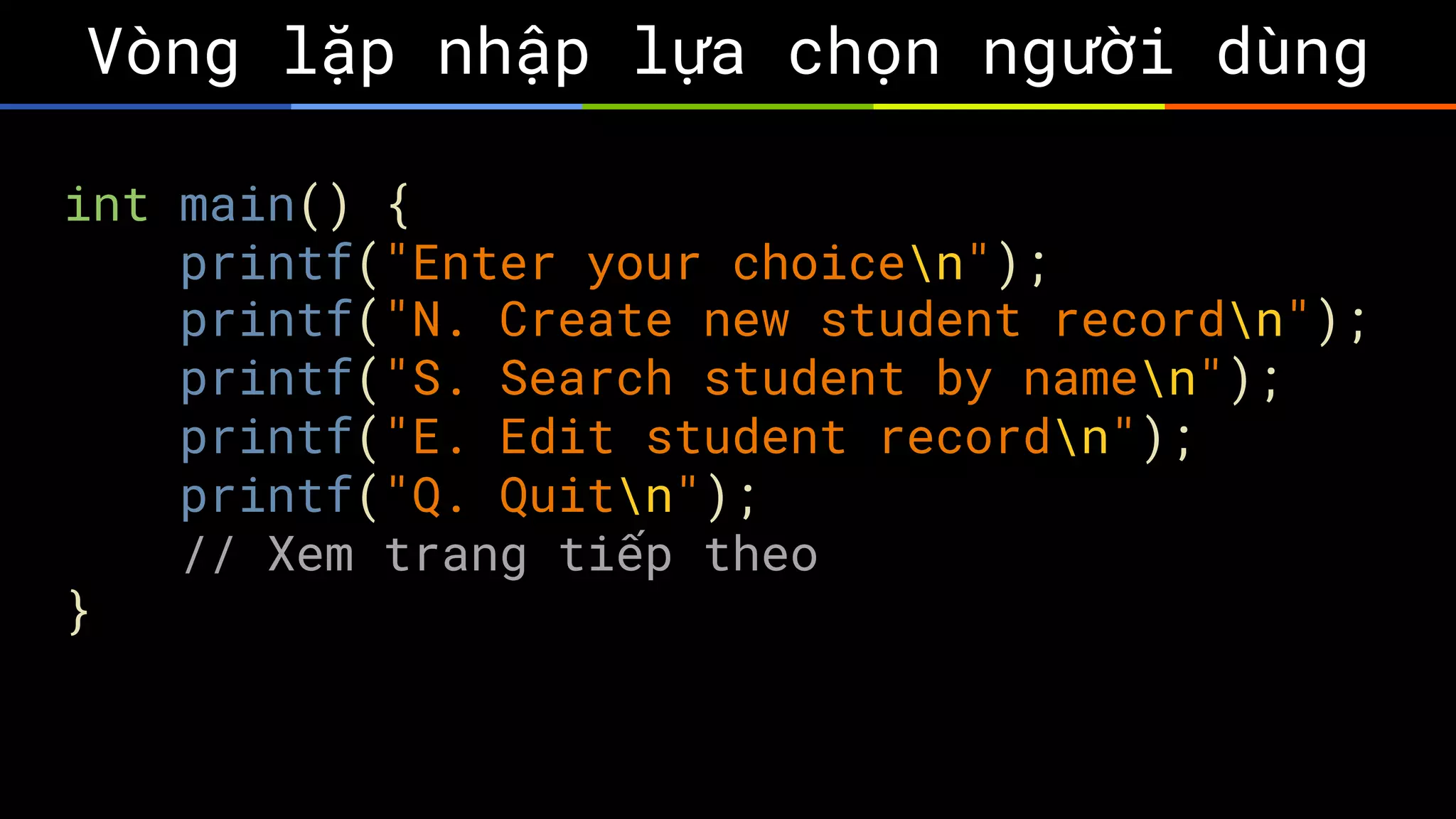 Control structure in C | PPT