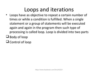 Control structure C++ | PPT