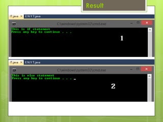 Control structures | PPT