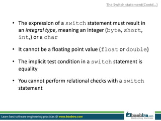 Control structures in C | PPTX