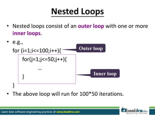 Control structures in C | PPT