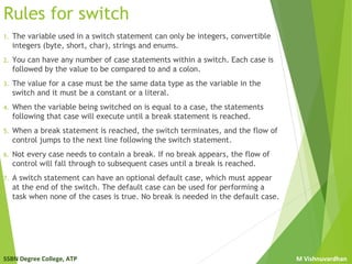 Control structures | PPT