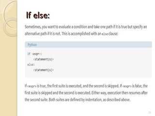 If else:If else:
21
 