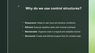 Control Structures.pptxdhhhhhhhhhhhhhhfn | PPTX
