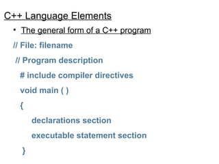 Comprehensive Introduction to Programming Control Structures and C++ ...