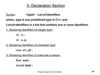 Comprehensive Introduction to Programming Control Structures and C++ ...