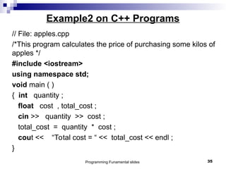 Comprehensive Introduction to Programming Control Structures and C++ ...