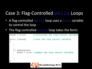 Control structures repetition | PPT