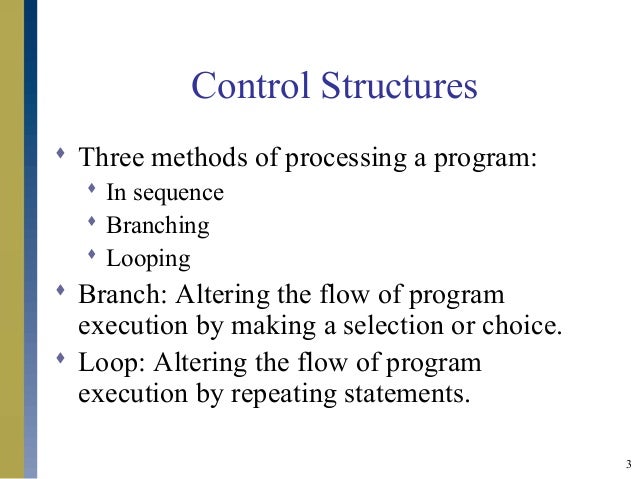 Structure Of Control Unit