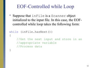 Control structures ii | PPT