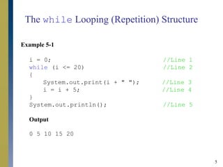 Control structures ii | PPT