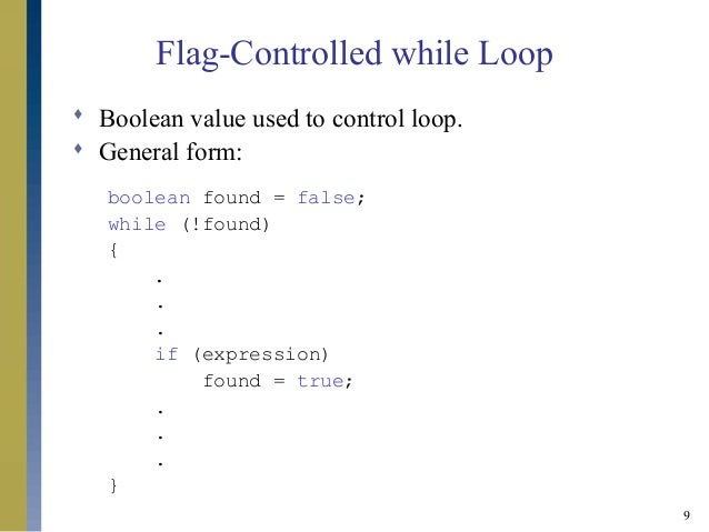 Control Structures Ii