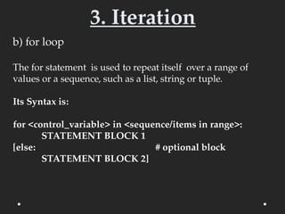 Comprehensive Guide to Python Control Structures and Looping Constructs ...