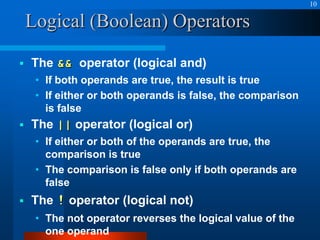 Control structures in C++ Programming Language | PPT