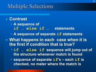 Control structures in C++ Programming Language | PPT