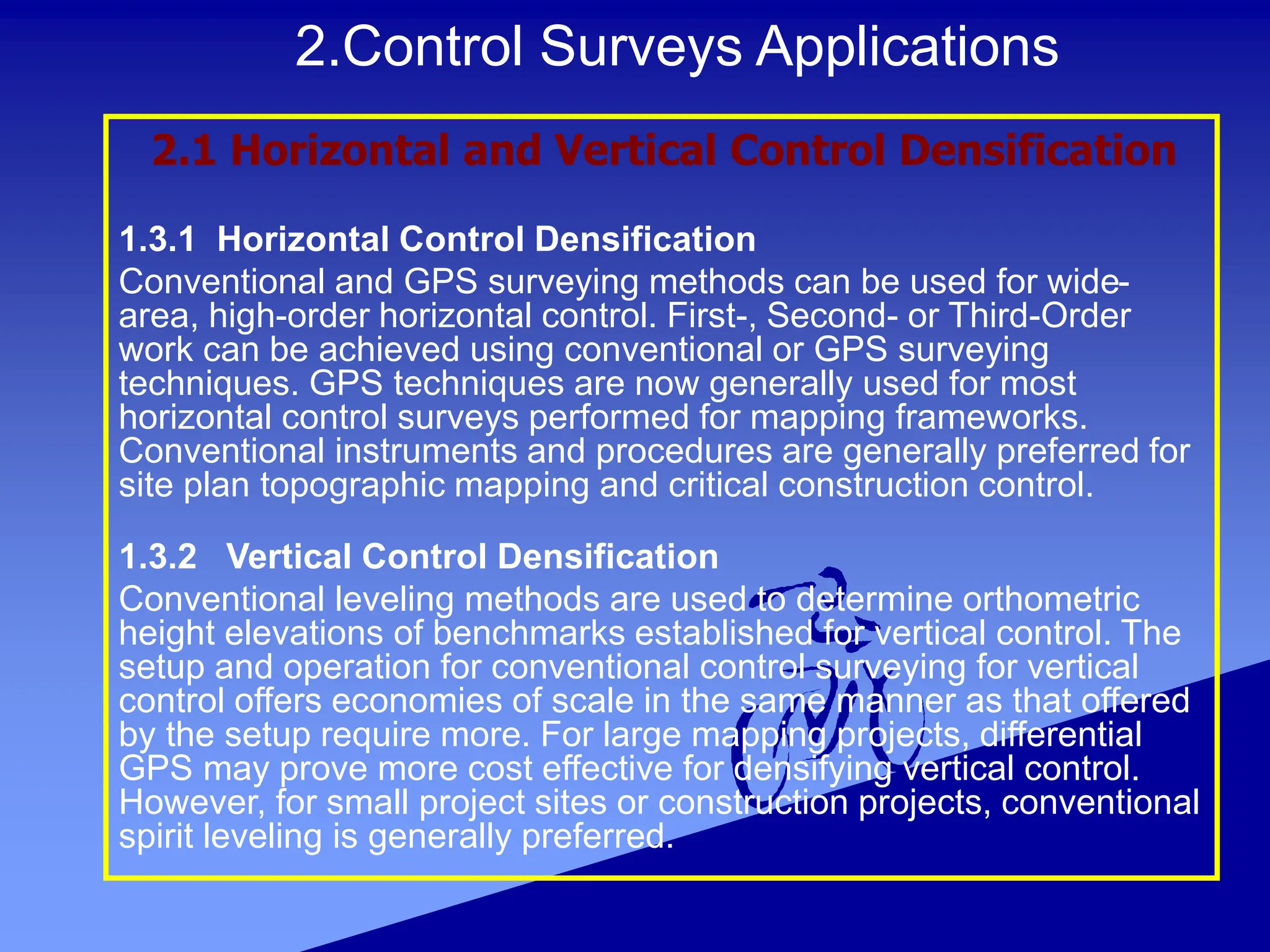 Control Surveying ppt