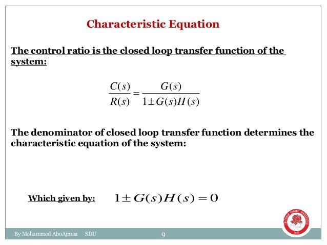 Block Diagram For Control Systems.