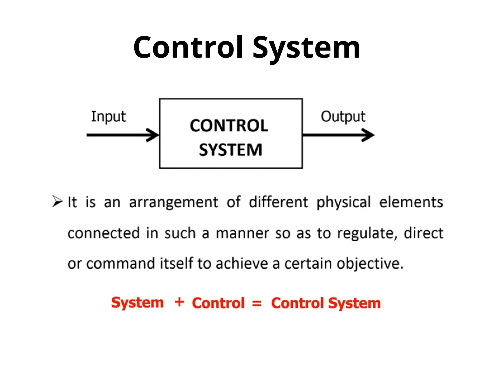 Control System
