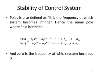 Stable Transfer Function Graph Control System Comprehensive Overview of Control Systems: Types, Transfer Functions ...