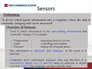 Sensors
 