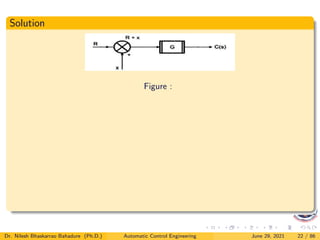 Control system block diagram | PDF