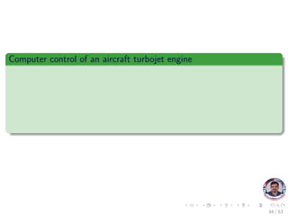 Computer control of an aircraft turbojet engine
44 / 53
 