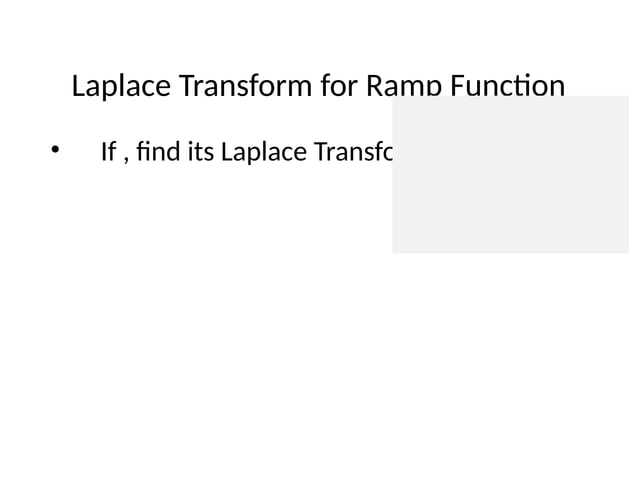 Control System Lect. 2.pptx decerpt the laplace transformer | PPTX