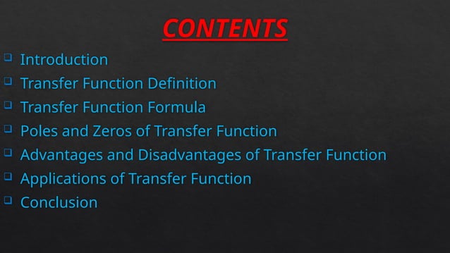 CONTROL SYSTEM TRANSFER FUNCTION PPT.pptx