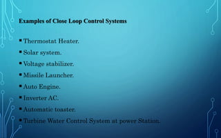Basics Of The Control System | PPT