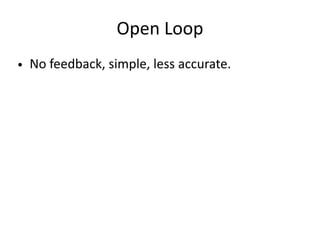 Fundamentals of Control Systems: Open and Closed Loop Explained | PDF