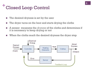 Copyright ©, 2014, Niwot Ridge LLC, Performance-Based Project Management®
+Open Loop Control
!  An Open-Loop system, is a non-feedback system, where
the output – the desired state – has no influence or effect
on the control action of the input signal.
!  In an Open-Loop control system the output – the desired
state– is neither measured nor “fed back” for comparison
with the input.
!  An Open-Loop system is expected to faithfully follow its
input command or set point regardless of the final result.
!  An Open-Loop system has no knowledge of the output
condition – the difference between desired state and actual
state – so cannot self-correct any errors it could make
when the preset value drifts, even if this results in large
deviations from the preset value.
8
 