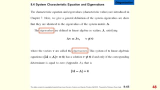 linear system by Meiling CHEN 48
Diagonization
 
