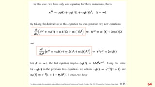 linear system by Meiling CHEN 64
 