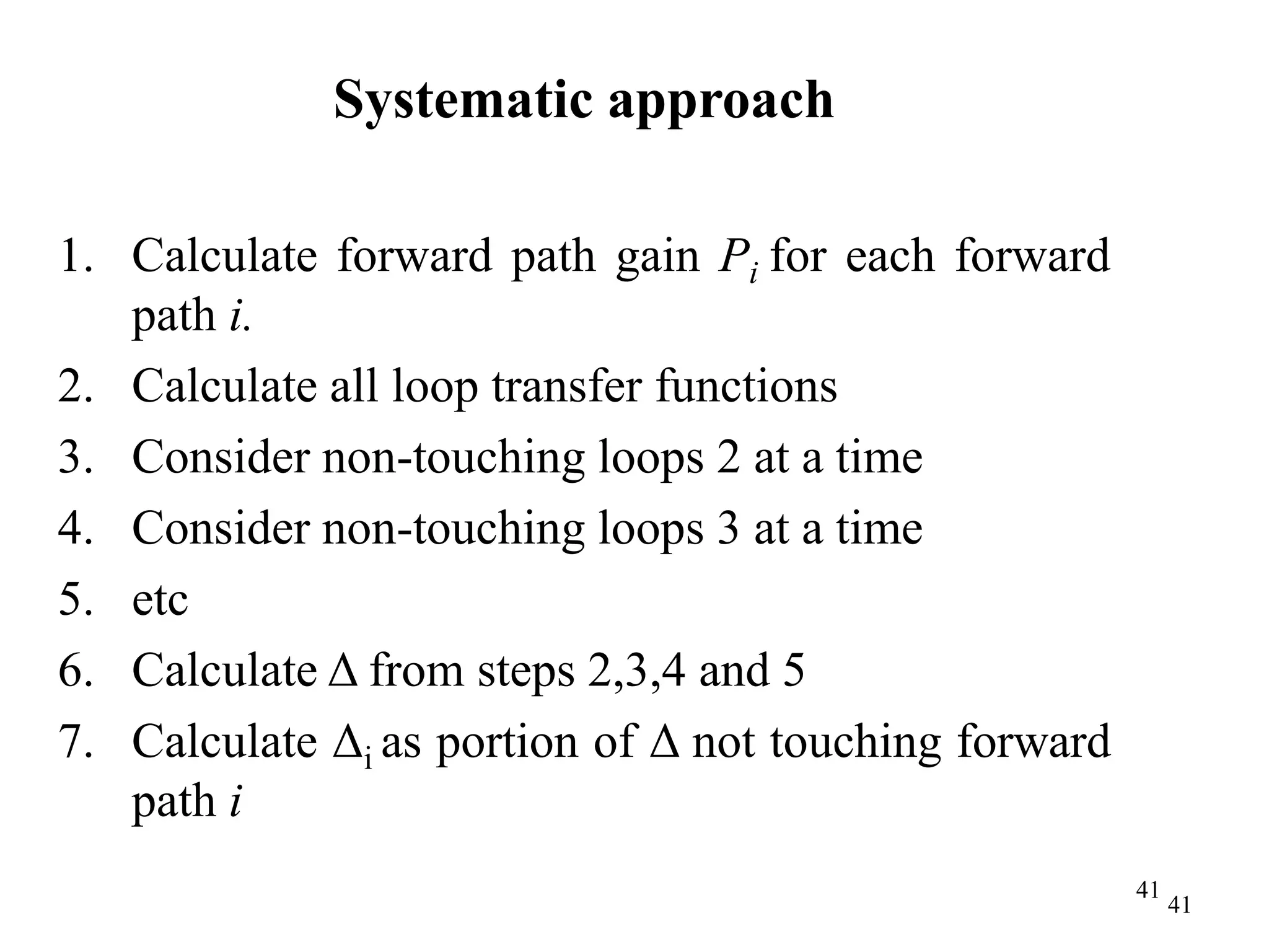 block diagram and signal flow graph representation | PPT