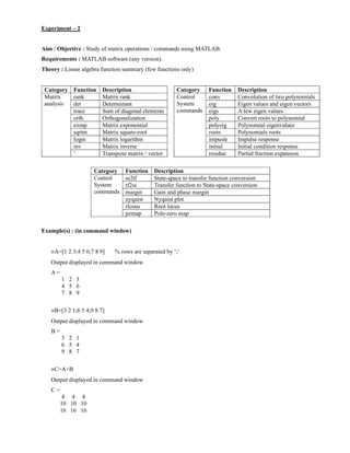 Control Systems Engineering_MATLAB Experiments.pdf