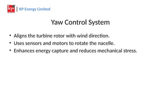 What Are the Different Types of Control Systems in Wind Energy? | PPTX
