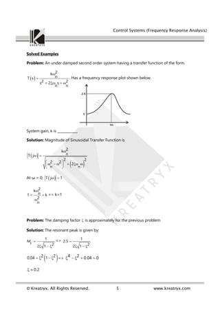 Control Systems K Wiki Frequency Response Analysis Pdf
