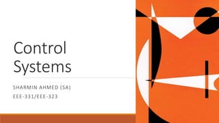Control Systems_LECTURES NOTESIMPORTANTS | PPT