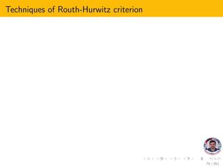 Control system stability routh hurwitz criterion | PDF