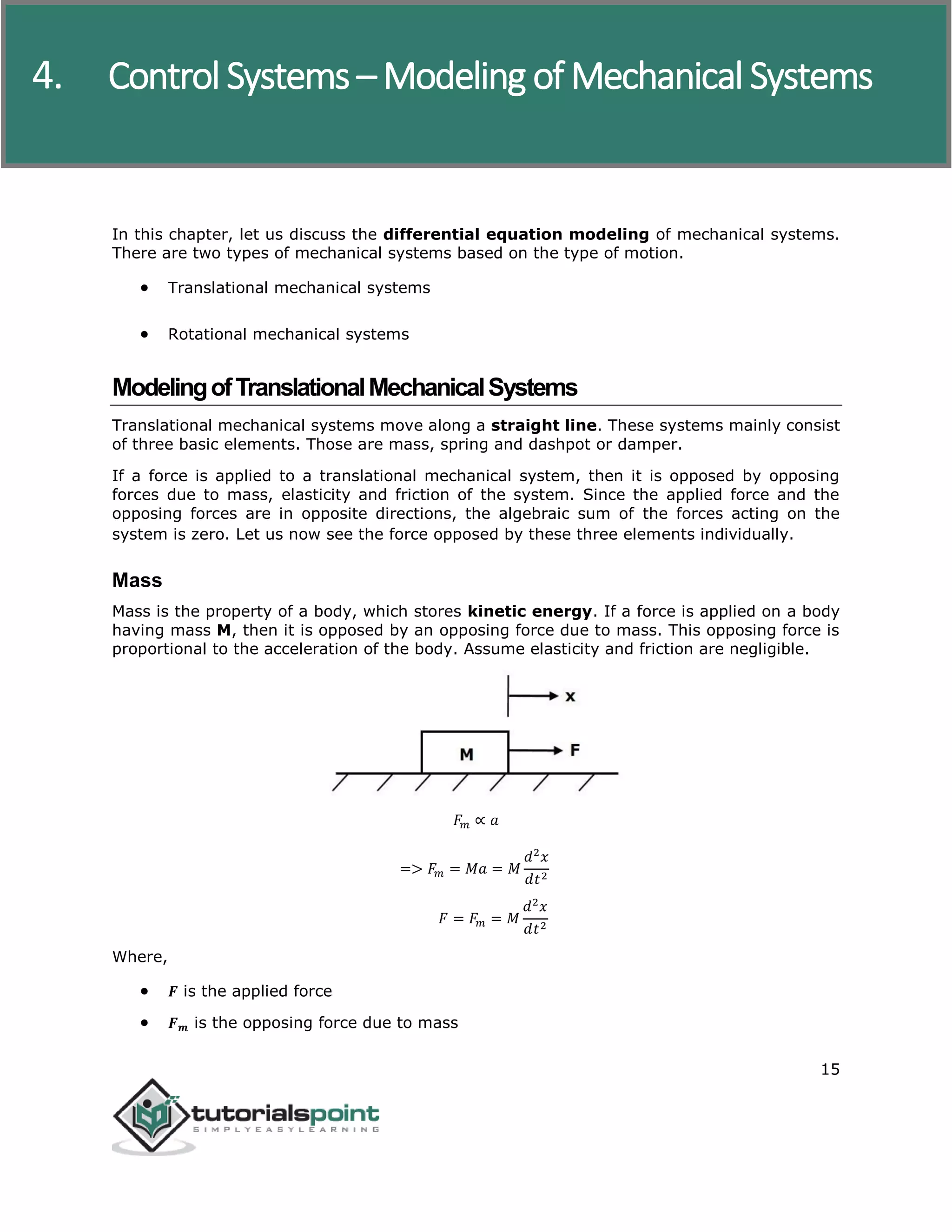 Control systems tutorial | PDF | Technology & Computing