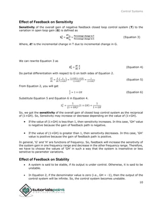 Control systems tutorial | PDF