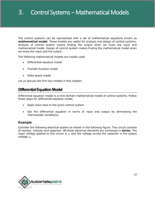 Control systems tutorial | PDF