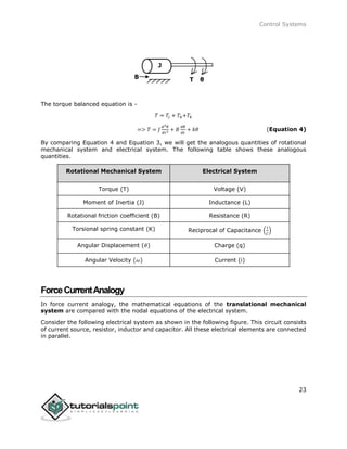 Control systems tutorial | PDF | Technology & Computing