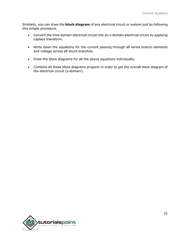 Control systems tutorial | PDF | Technology & Computing