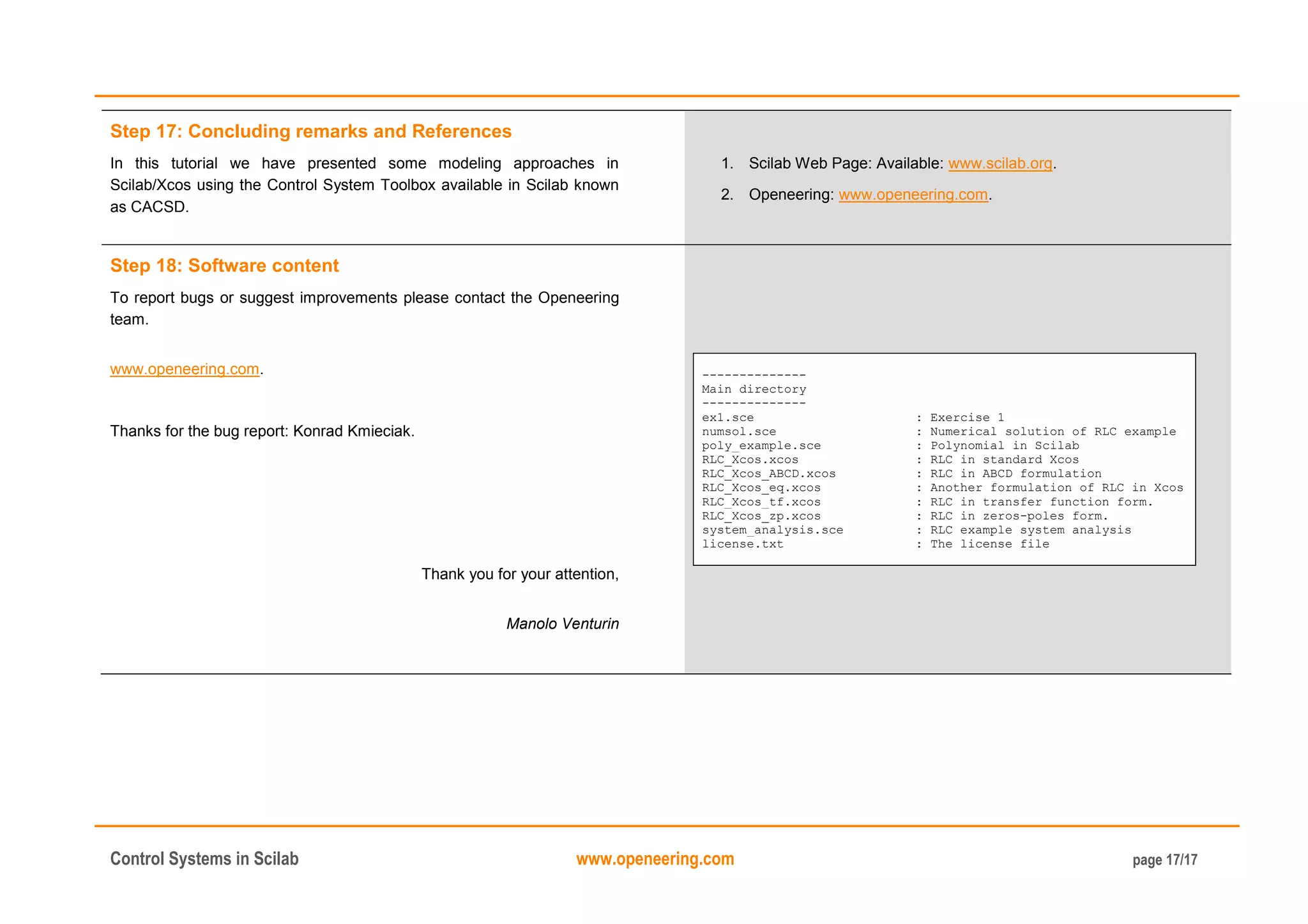 Introduction to Control systems in scilab | PDF