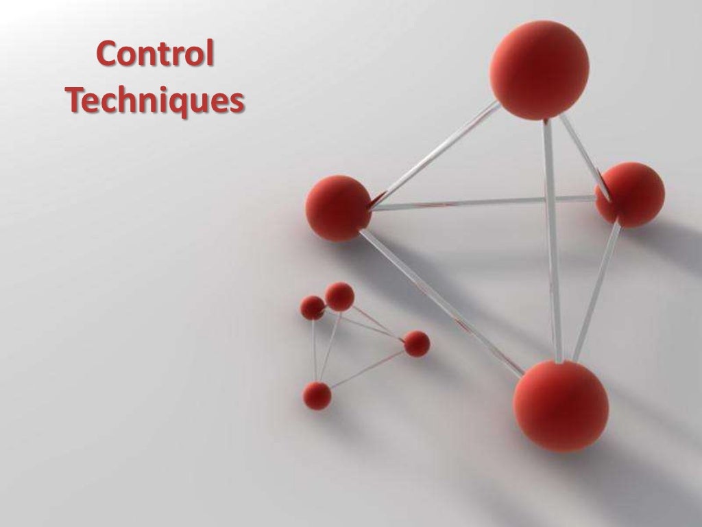 Control techniques