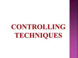control techniques in management.pptx