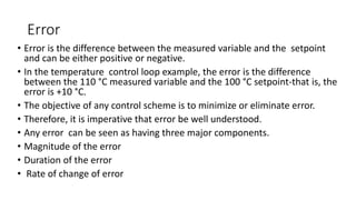 Control theory basics for process control engineers | PPTX